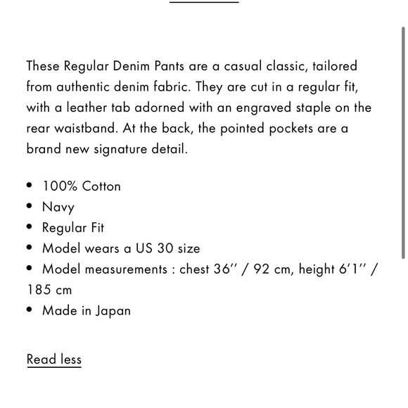 Men’s Authentic Louis Vuitton Jeans Size 38W x 45/46 L - Picture 12 of 13